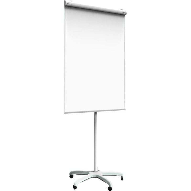 Chevalet de Conférence 100x70cm sur Roulettes, Hauteur Réglable
