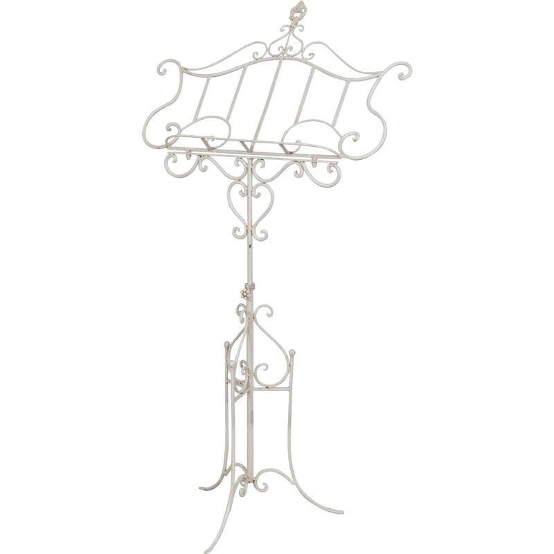 Chevalet de peinture Support de livre en fer Support de musique Présentoir au sol Exposant d'information Chevalet Porte-menu