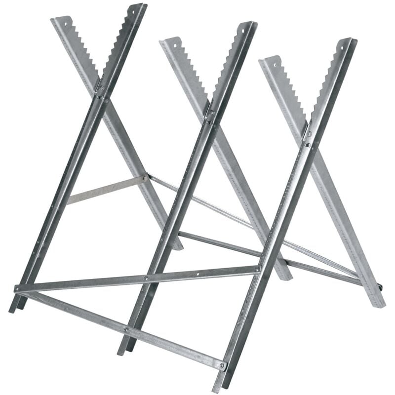 Chevalet de sciage galvanisé pour tronçonneuse - Einhell