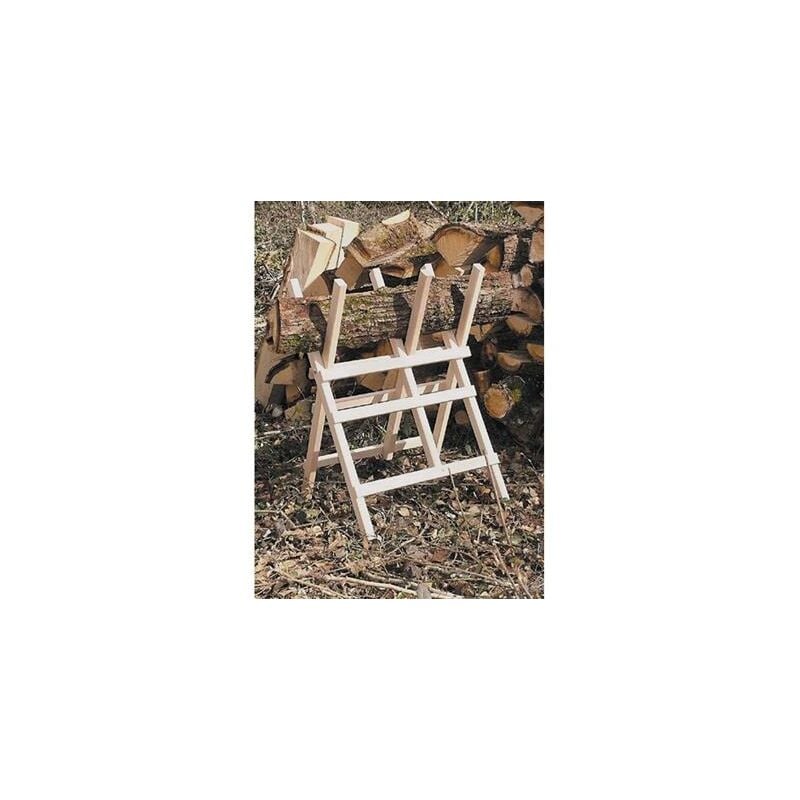 Chevalet en bois 3 branches 90x63cm auto-blocage