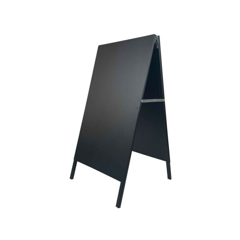 Chevalet métallique noir de dimensions 117 x 60 cm - Fabrication française