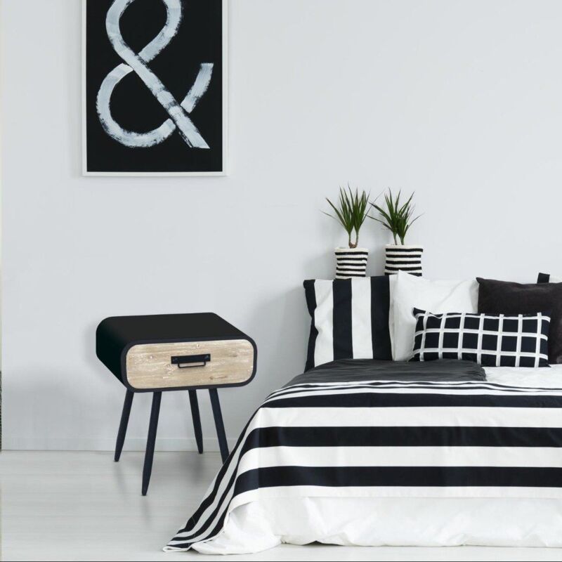 Chevet 1 tiroir Figaro en bois