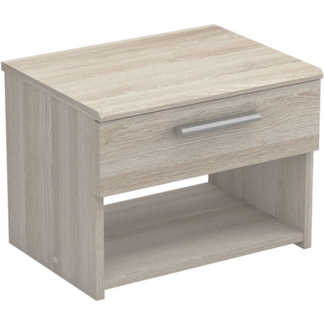 Chevet adulte contemporain chêne clair Fabienne