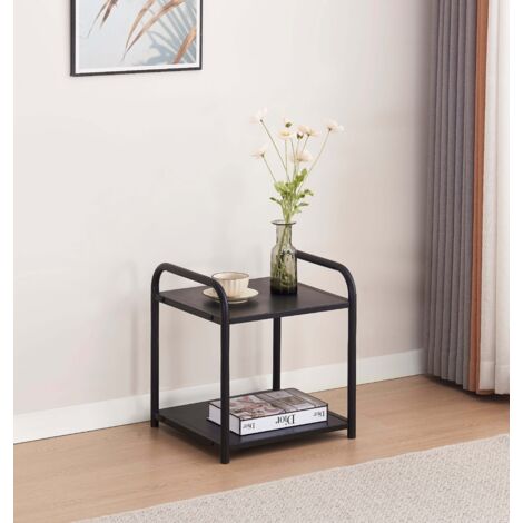 Chevet ASTRA Métal – Blanc, Noir ou Gris – 42x39x46 cm