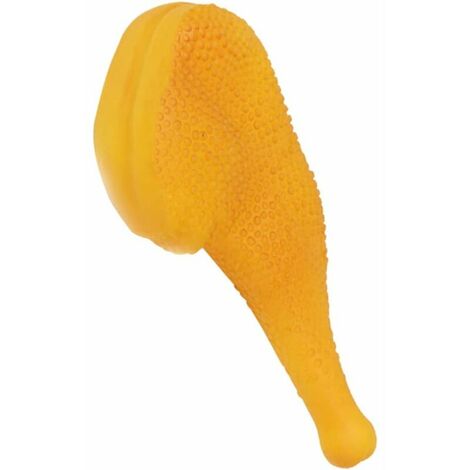 Cheveux de compagnie jouet Pet Roast Poulet pieds grincantes jouet drôle Sounding Sounding Dents Nettoyage Jouet Pour Petite Grand Chien Jouets Orange, Bouquet de poulet Chewer