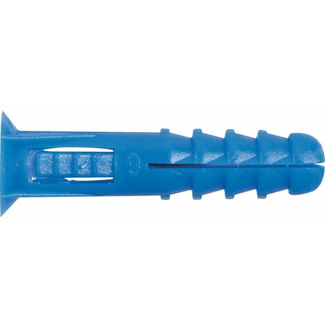 Cheville à expansion avec collerette - diamètre 8 mm - BOLIX 'C' - Vendu par 100 - Bol-fixations