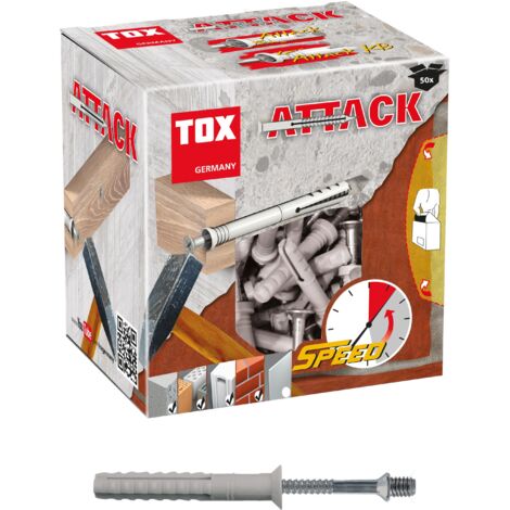 cheville à frapper Attack Plus 6x40 mm