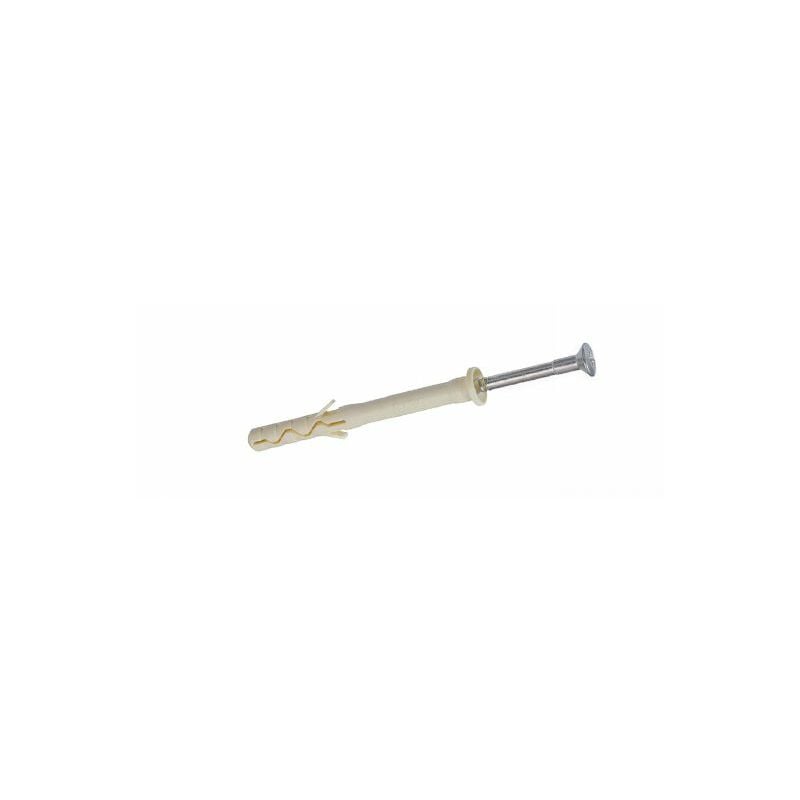 Cheville à frapper - Avec collerette cylindrique - Inox A2 6x80 mm - Boîte de 100