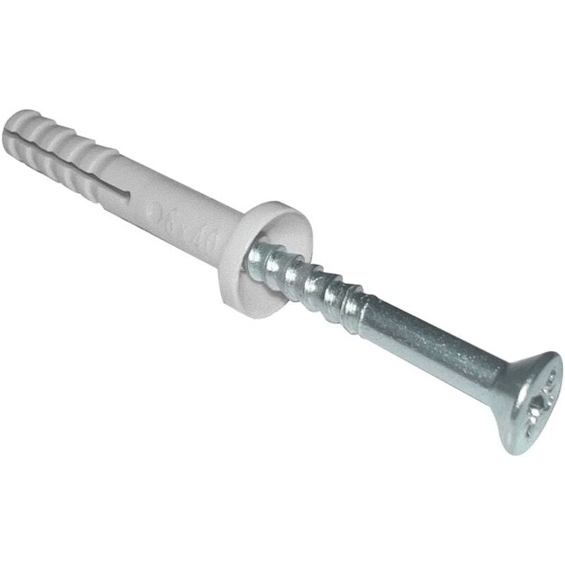 Cheville à frapper - pz - 6 x 40 mm - lot de 500 Bizline 720128