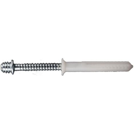 Cheville à frapper Speedplug SPM M7 à collerette fraisée Ø 6x40mm avec patte à vis 7x150, boîte de 200 pièces - DON QUICHOTTE