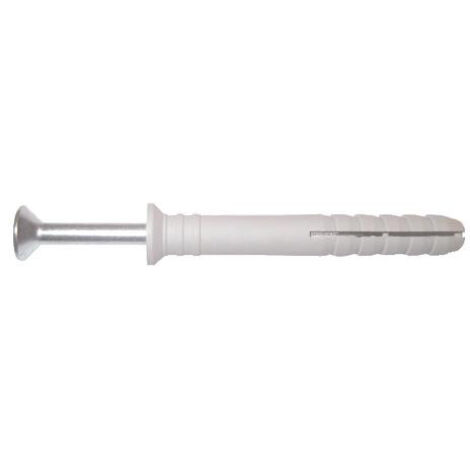 Cheville à frapper tête fraisée 6mm longueur 40mm