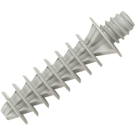 Cheville à visser COLSON pour perçage 8mm à tête filetée 6,6mm avec pas 150 gris - LEGRAND - 031882