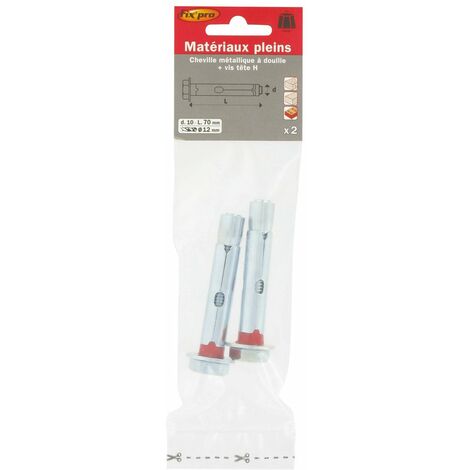 Cheville Ancrage Lourd M10 Fixation Extrême Pour Charges Lourdes - Fixpro