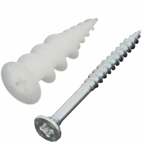 Cheville Autoperceuse Nylon avec Vis TR 4.5X30