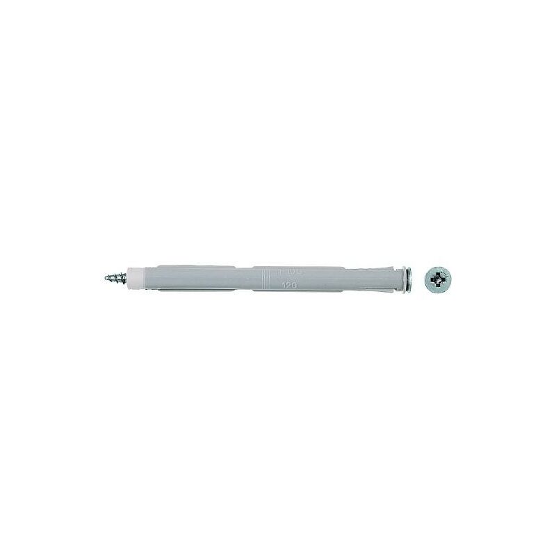 Cheville châssis de fenêtre f 10 s 140, acier zinguée, cruciforme Z3, ue 50