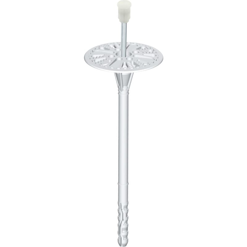 Cheville d'isolation à frapper avec clou métal - faible profondeur ancrage 8 x 215 - Boîte de 100