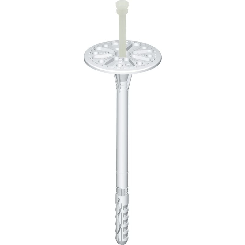 Cheville d'isolation à frapper avec clou plastique - faible profondeur ancrage 10 x 160 - Boîte de 200