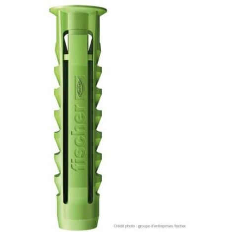 Cheville FISCHER SX GREEN 10X50 - 20 pièces