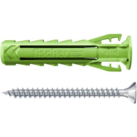 Cheville fischer SX Plus Green 6x30 S K 5 pièces