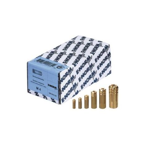 Cheville laiton MS M 4 E-NORMpro (Par 100)
