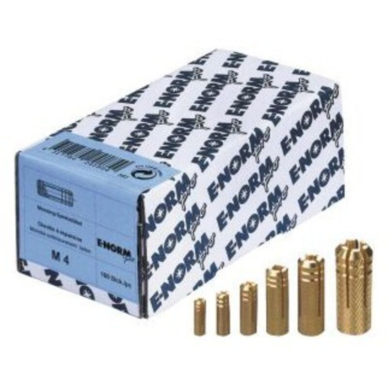 Cheville laiton ms M10 E-normpro Par 50)