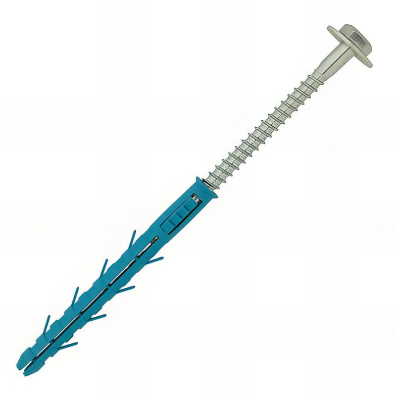 Scell-it - Cheville longue expansion avec tirefond et rondelle str (boîte) Cond. /pcs: 8 - ø mm: 12 - Long. mm: 130