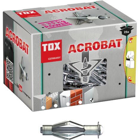 Cheville métal pour support creux Acrobat M5x37 mm petit paquet