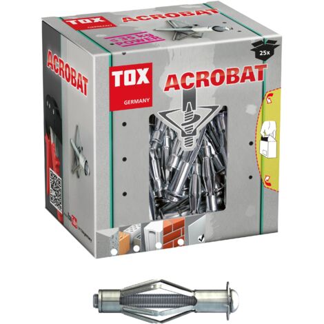 Cheville métal pour support creux Acrobat M5x52 mm petit paquet