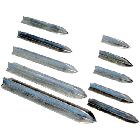 Cheville métal Tetra 38mm 1000 pièces – Pour bois dur et teck – Résistance à la corrosion – Fixation sécurisée – Outillage Progress