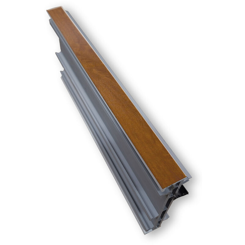 Elargisseur pvc Portes d'entrée 15 mm, longueur 220 cm, blanc/golden oak