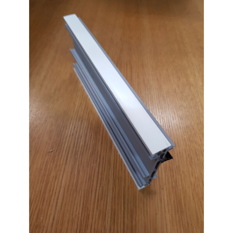 Elargisseur pvc Portes d'entrée 15 mm, longueur 220 cm, blanc/blanc