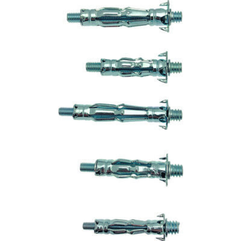 Cheville HM-PV prémontée patte à vis M6x52 boite de 50 Fischer