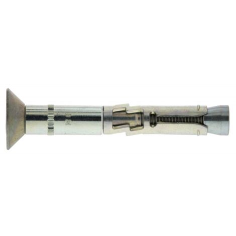 Cheville métallique charges lourdes TRIGA Z XTREM TF avec vis tête fraisée - Boîte de 50 - M8 - Diamètre de perçage : 12 mm - Épaisseur maximale pièce à fixer : 16 mm - SPIT