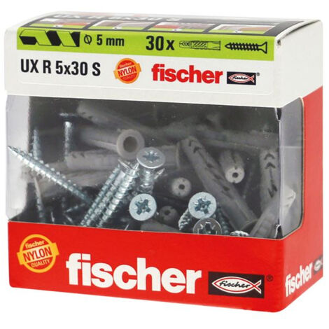 Cheville Multimat Ux 5x30 En Boite De 30 Unités - Fischer