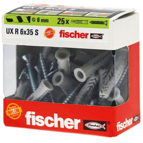 Cheville Multimat Ux 6x35 En Boite De 25 Unités - Fischer
