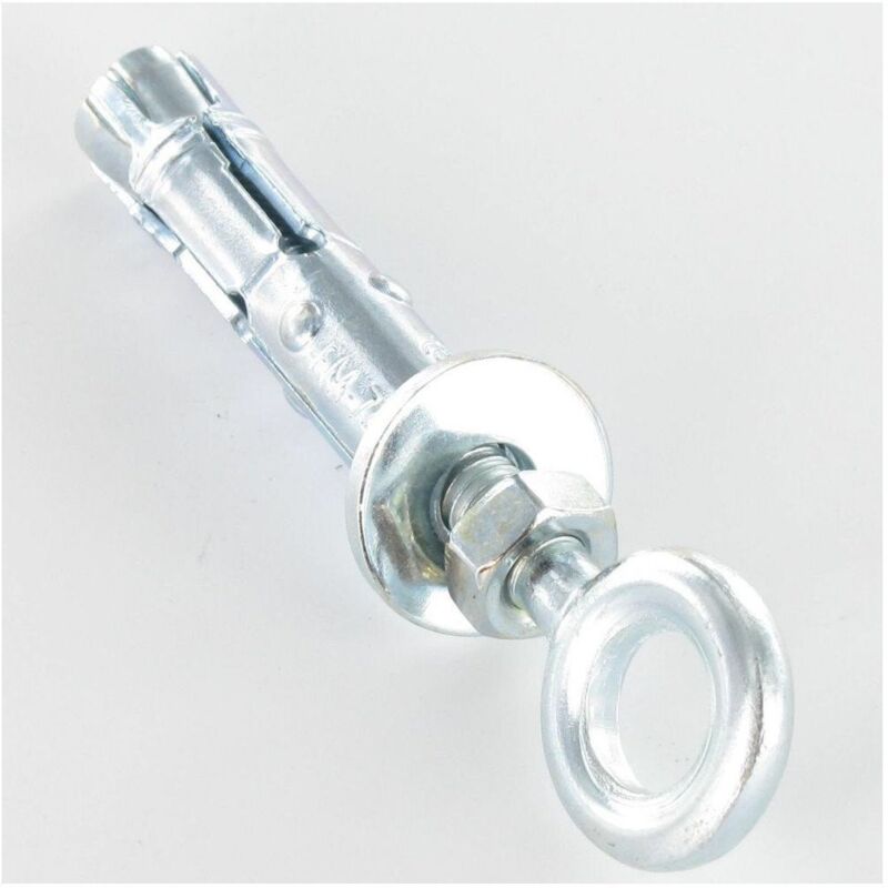 Vis Express - Cheville Ancrage Avec Piton M6 10X40 Acier zingué-10 pièces