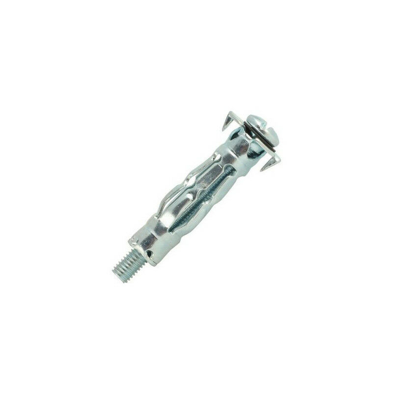 Cheville placo Scell-it Spyder- Acier zingué - M8x66 - Ép.18-32 - Vis montée - perçage 14.5 mm - M8L-MT