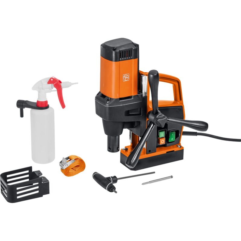 Fein - Unité de perçage par carottage magnétique Eco kbe 32 - Perceuse magnétique compacte et ultra-légère 1 vitesse pour carottage sur chantier