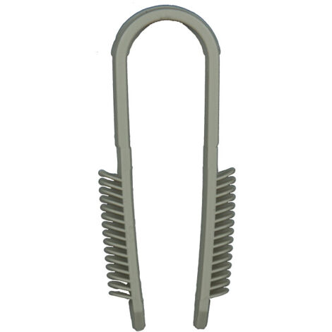 Cheville-pontets pour fixation de câbles jusqu'à 13mm de diamètre perçage à 6mm et pose manuelle boîte de 200 pièces
