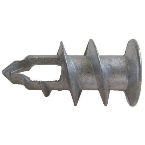 Cheville pour plaque de plâtre GKDZ 28 mm sans vis zinc moulé sous pression 100 (Par 100)