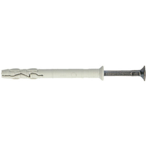 Cheville Tête fraisée à clou Acier zingué 8X140