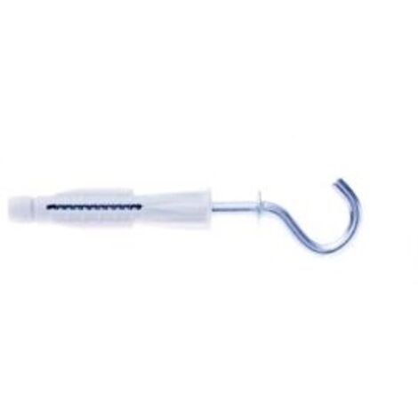 CHEVILLE UNIVERSELLE AVEC CROCHET DE PLAFOND PUHS 08/50MM - MF-219-0850