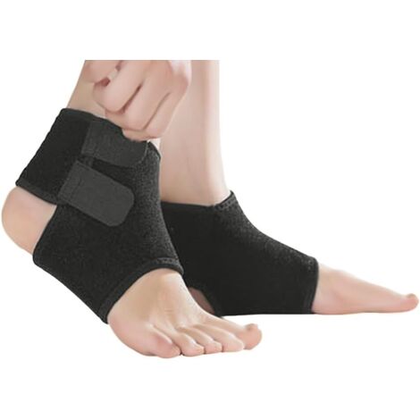Chevillère De Soutien - En Néoprène Respirant Avec Sangles Réglables - Pour Enfants - Prévention Des Entorses Et Soutien Tendineux - Lot De 2