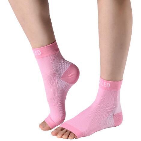 chevillere Entorse [paire, Rose,, Taille L/xl] Infuse Au Cuivre Conue Par Des Mdecins - Chevillere Sport Homme Femme - Attelle Cheville Pour Soula