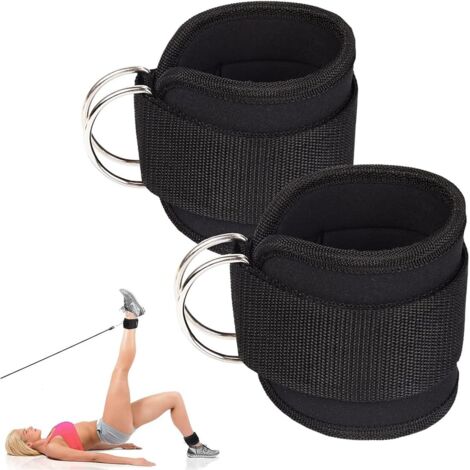 Chevilles de gymnastique (2 pièces) - Outils de fitness pour femmes et hommes pour le Kick Back, l'entraînement des fessiers, la flexion des jambes - Chevilles de gymnastique