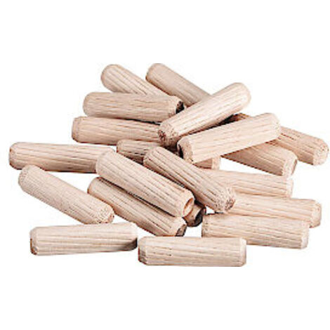 Chevilles en bois bosch 40 pièces naturel 8 mm diamètre