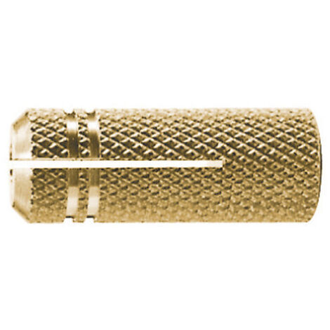 Chevilles laiton OMEGA charges moyennes filetage M6, Ø 8x24mm, perçage 8x30mm boîte de 200 pièces