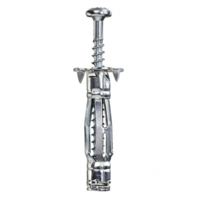 Chevilles métalliques à expansion avec vis Molly Classique, ø perçage 13 mm, longueur 34 mm, boîte de 100 chevilles Molly
