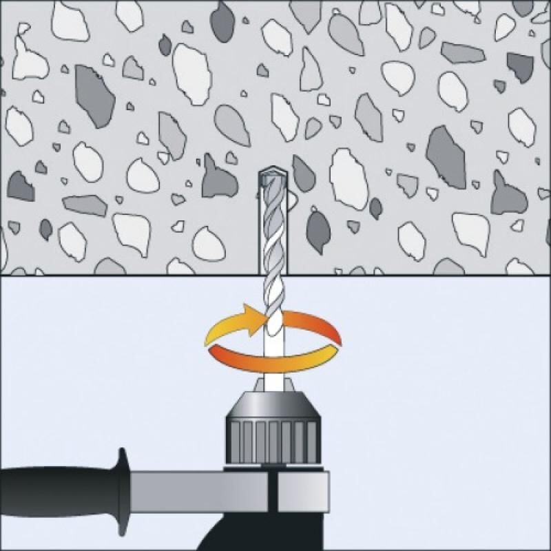 Chevilles métalliques pour suspente z-ksp 8X42 mm en boîte de 100 Rawl