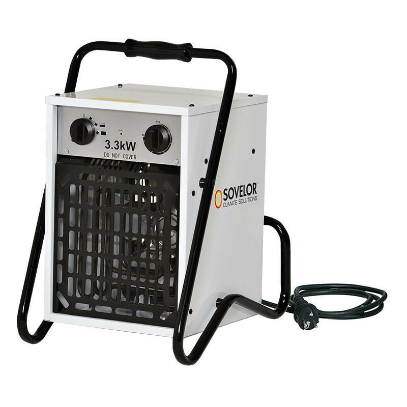 Sovelor - Chauffage Portable air pulsé électrique 3.3kW- B33